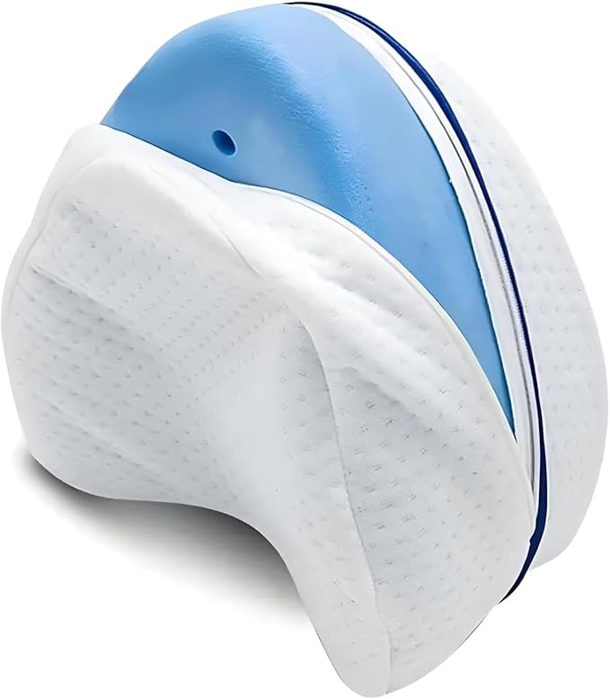 Almohada Ergonómica para Piernas – Diseño Cómodo y Fresco🌙