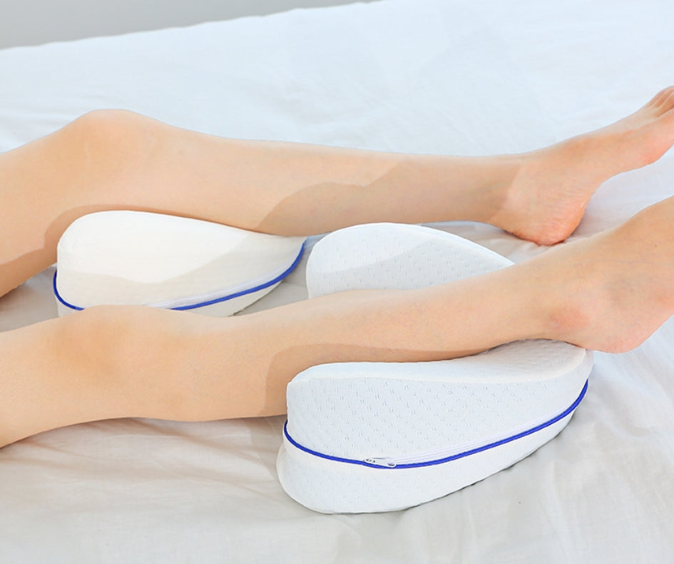 Almohada Ergonómica para Piernas – Diseño Cómodo y Fresco🌙