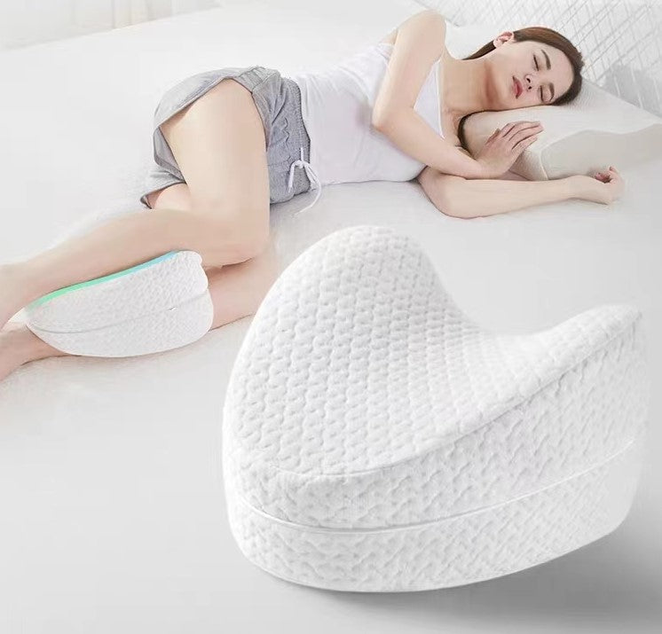 Almohada Ergonómica para Piernas – Diseño Cómodo y Fresco🌙